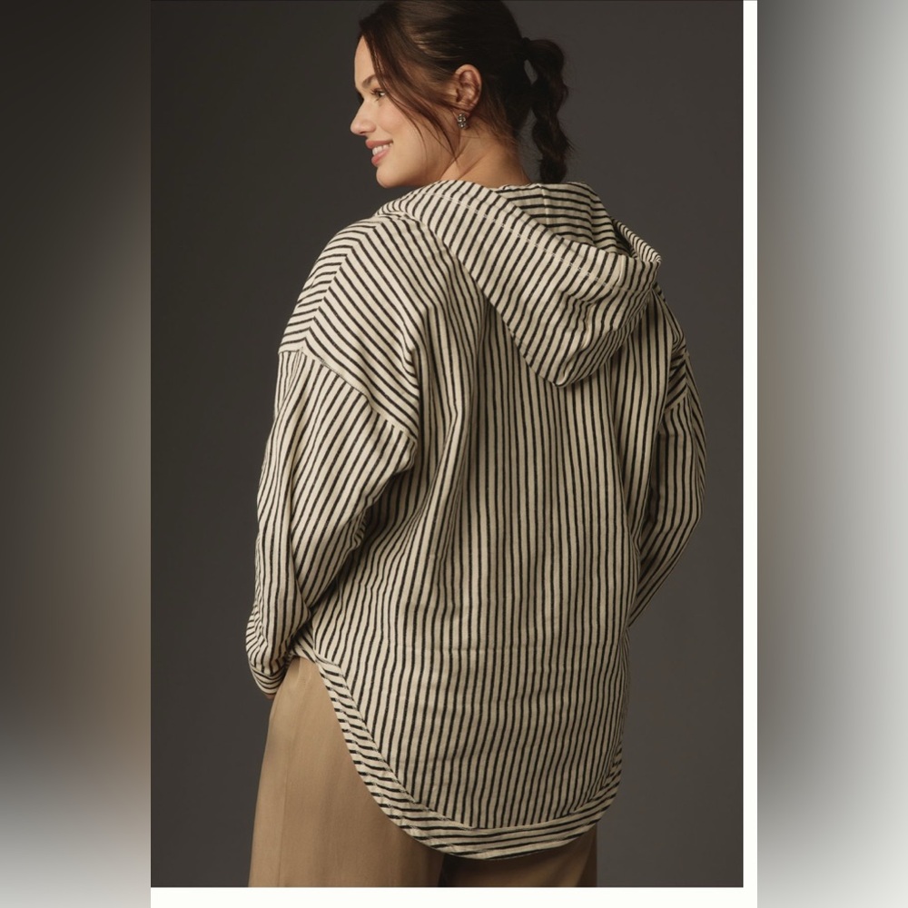 Anthropologie Pilcro Wharfside Hooded Sweatshirt - Picture 3 of 9